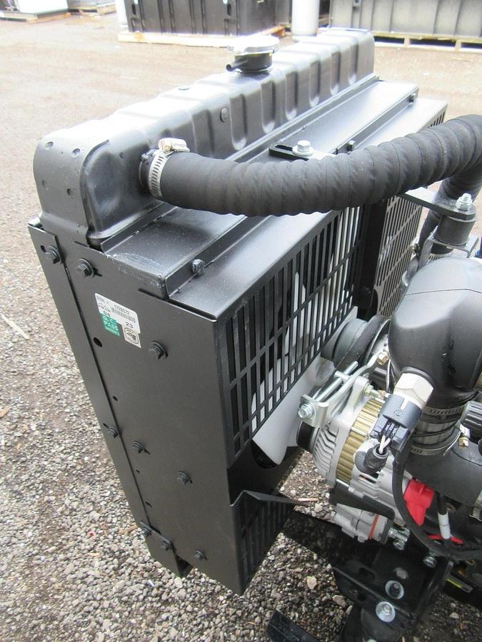 Used NEW 30 KW DIESEL GENERATOR ISUZU DIESEL 4LE2TA 120/208 VOLT RE-CONNECTABLE TIER4