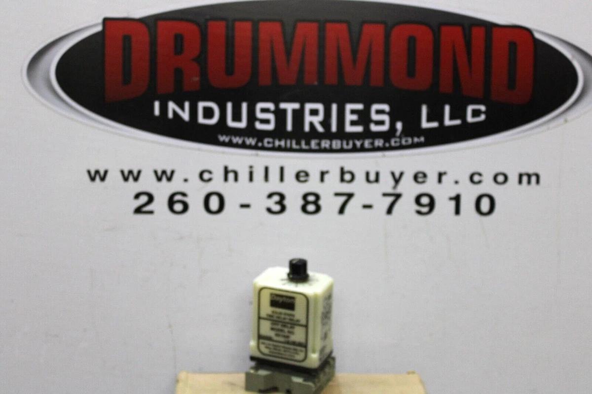 Used DAYTON TIME DELAY RELAY 6X154F 120 VAC 10 AMP 1.8-180 SECOND *WARRANTY INCLUDED*