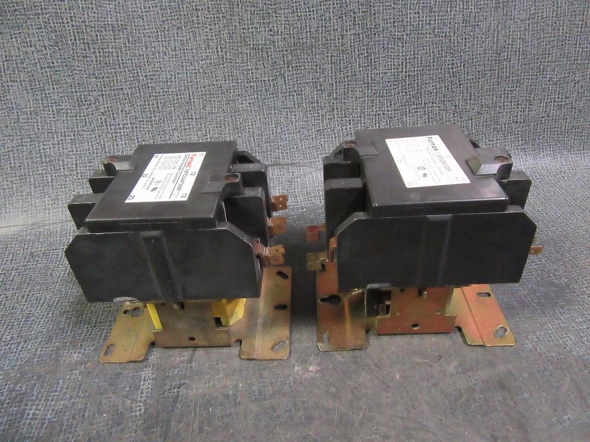 Used (1) FURNAS CONTACTOR 42FE35AF306R 75 AMP 600V 3 PHASE 110-120V COIL HN53HG120C