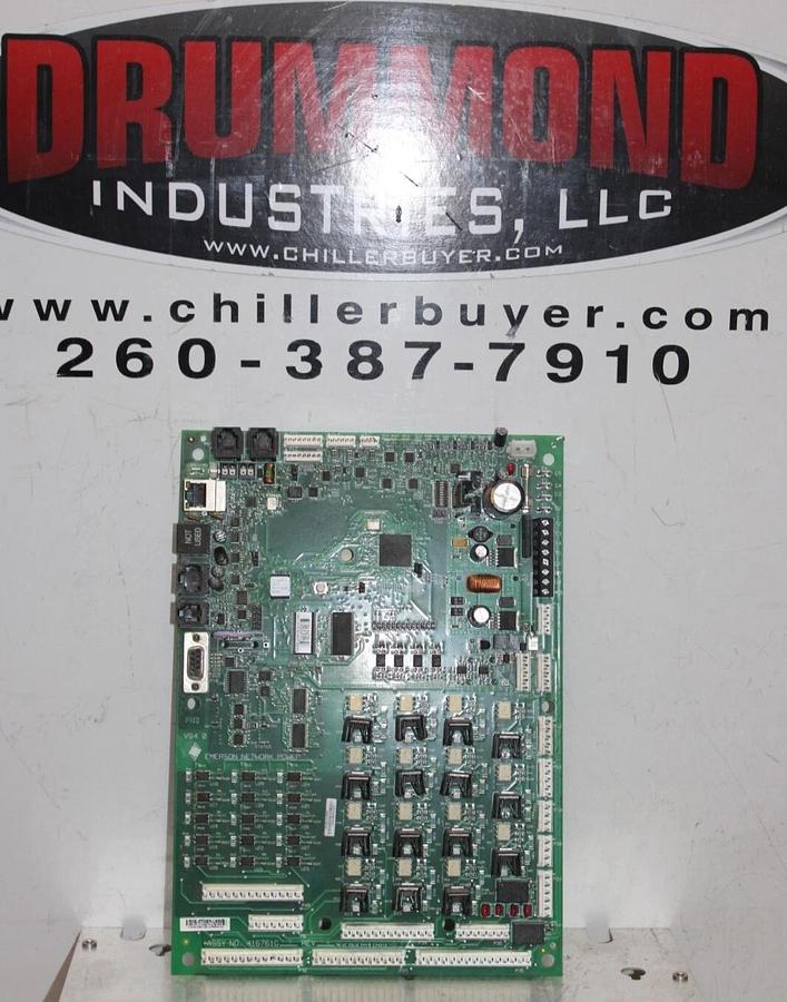Used EMERSON NETWORK POWER CIRCUIT BOARD 416761G3 REV. 4 **WARRANTY INCLUDED**