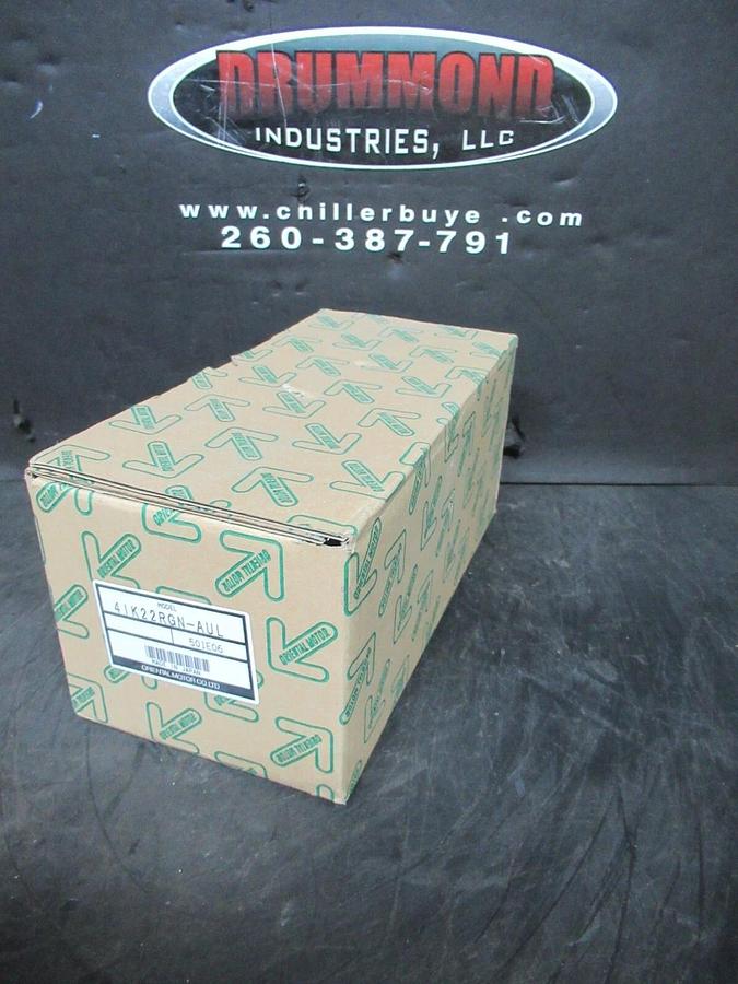 NEW SURPLUS ORIENTAL MOTORS 41K22RGN-AUL 22 WATT 115 VOLT 0.40 AMP **WARRANTY**