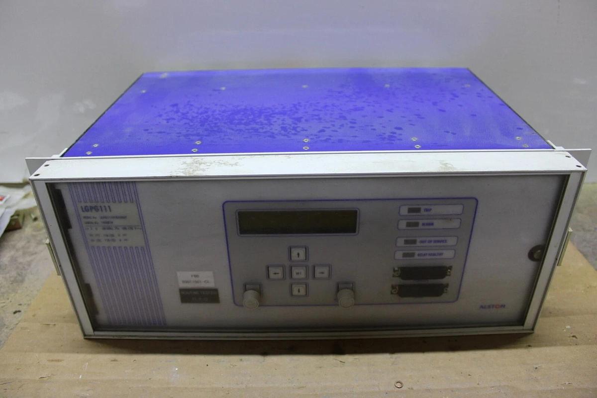 Used ALSTOM GENERATOR PROTECTOR RELAY LGPG11101R44MEF 5 AMP 120 VAC 125 VDC