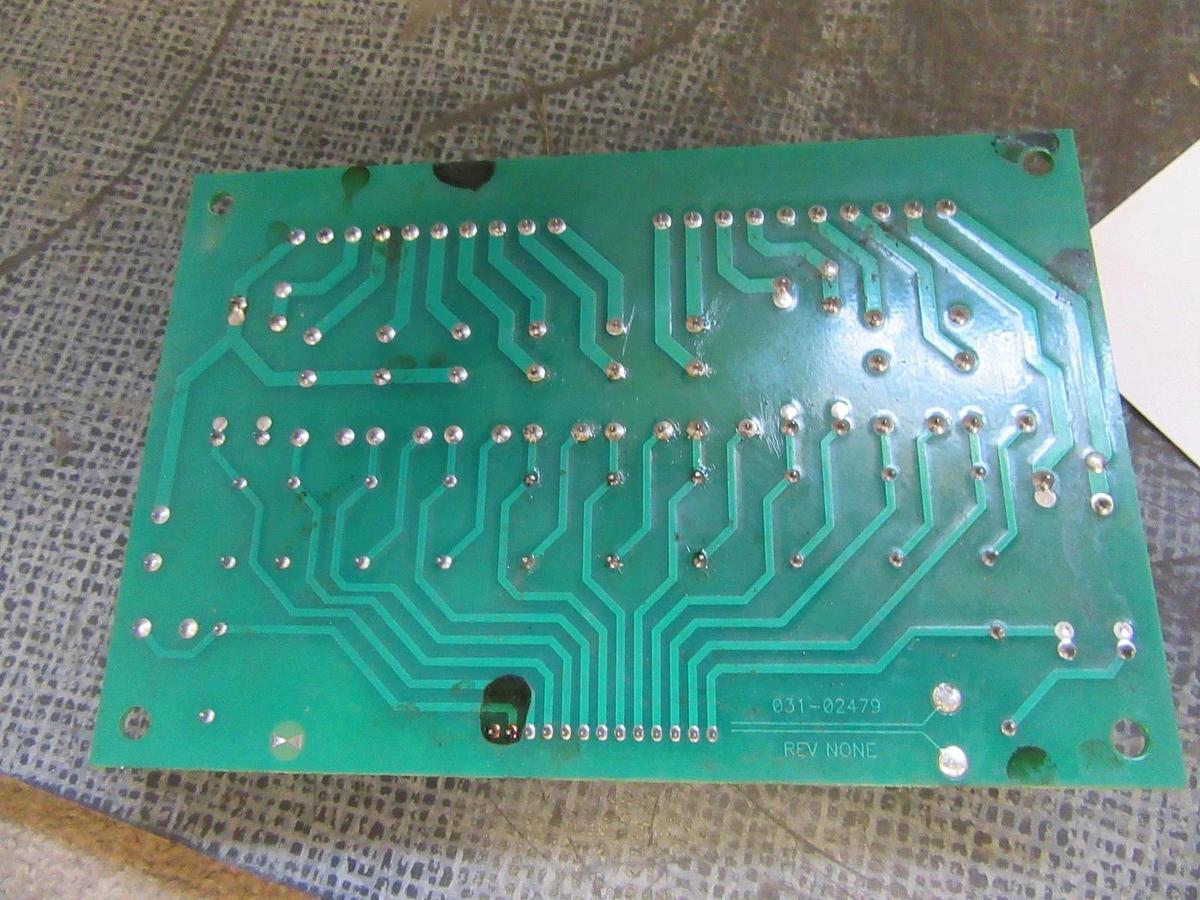 Used YORK CONTROL RELAY BOARD 031-02479-001 REV D **WARRANTY**