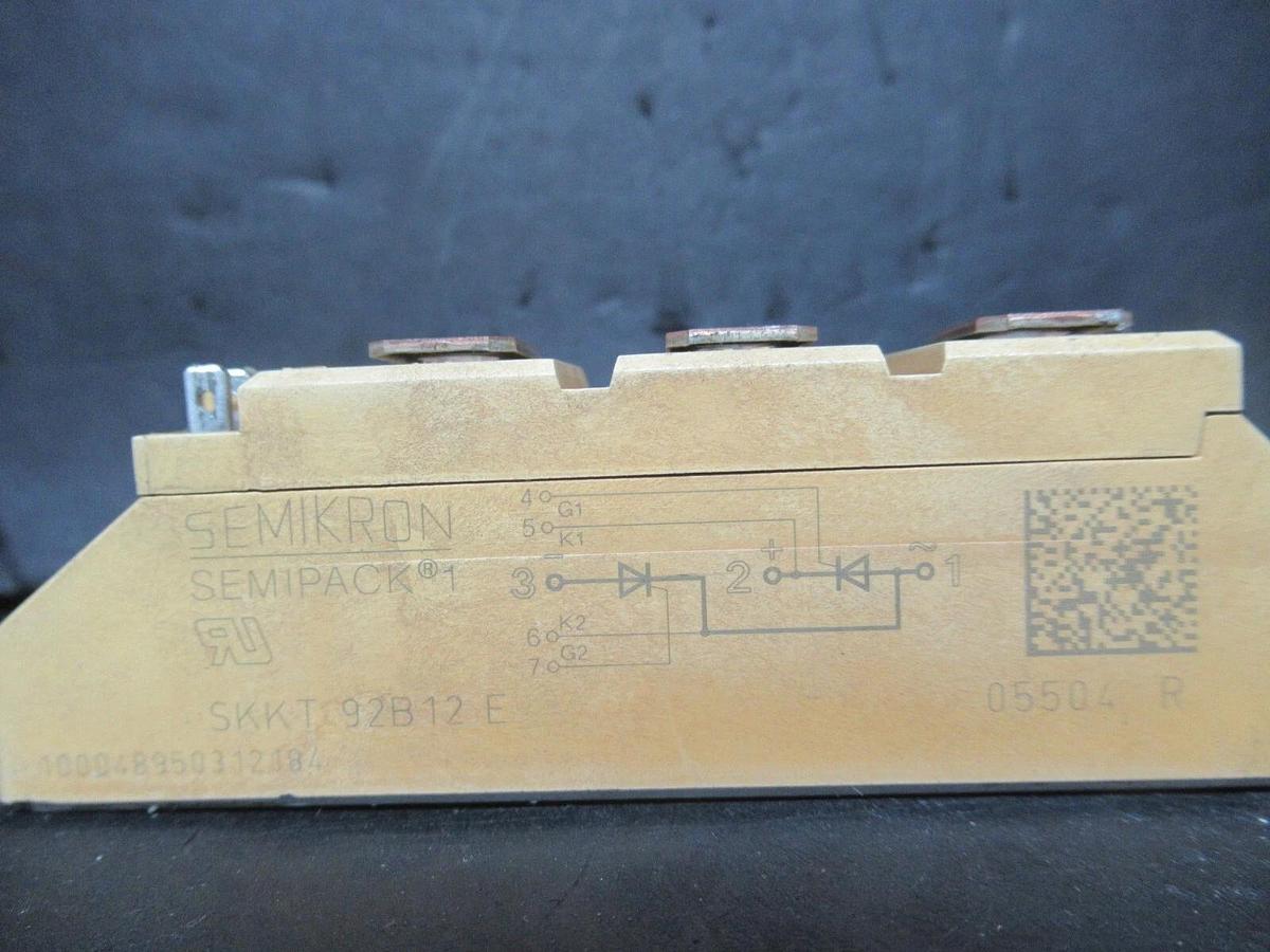 Used SEMIKRON SEMIPACK 1 IGBT POWER MODULE SKKT-92B/12E 05504 **WARRANTY INCLUDED**