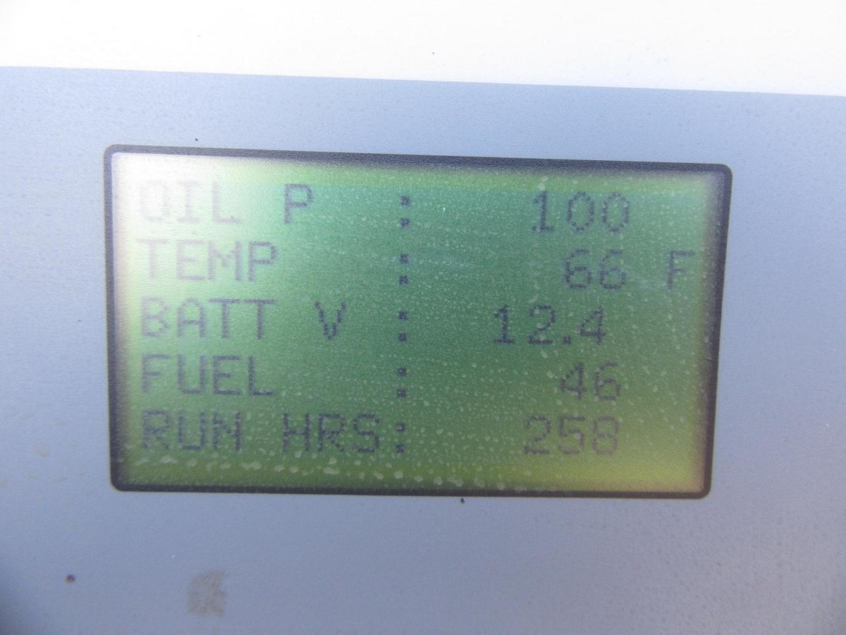 Used 20 KW DIESEL GENERATOR MTU 120/240 V 4LE1 ISUZU SOUND ENCLOSED 258 HRS  VIDEO