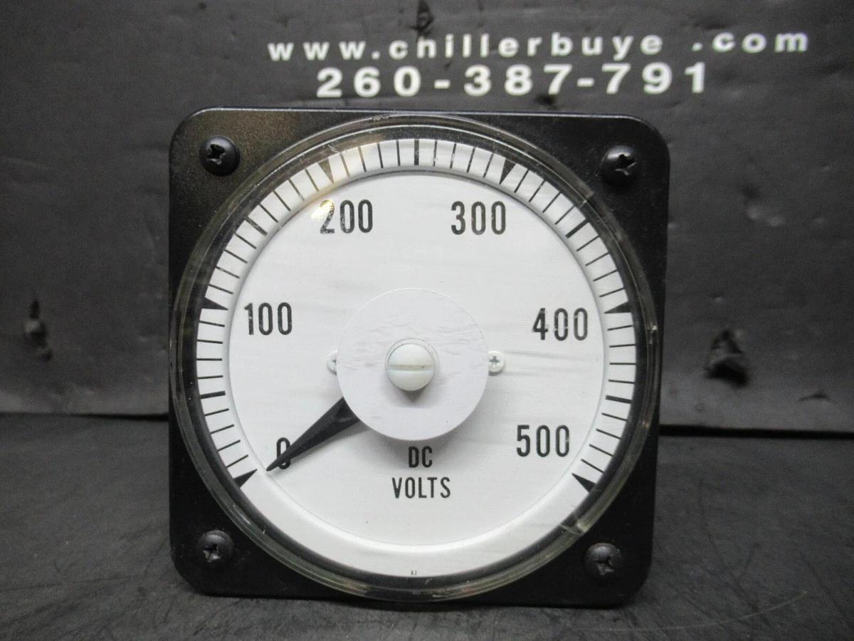 Used YOKOGAWA / BROWNELL ELECTRO DC VOLT METER 500 MAX 103011SFSF / 136-301-250