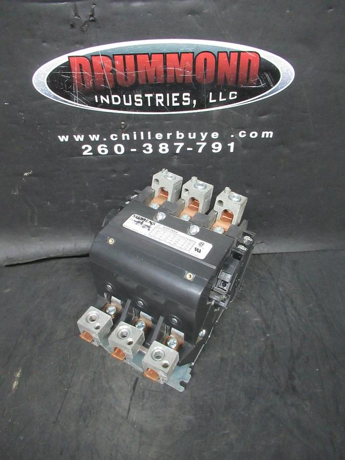Used SIEMENS CONTACTOR 42HF35AA 600 VAC 120 AMP 3-PHASE COIL: 240 VOLT