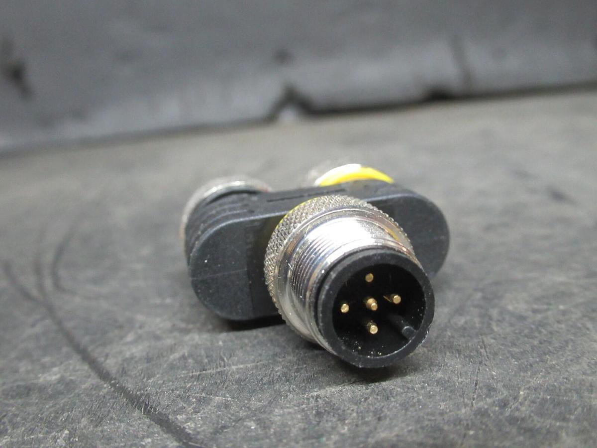 NEW IN BAG TURCK YB2-FSM4.5-2FKM4.5 EUROFAST DAISY CHAIN SPLITTER CONNECTOR