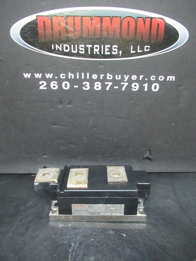 Used EUPEC 16S6 POWERBLOCK IGBT POWER MODULE TD500N16KOF *WARRANTY INCLUDED*