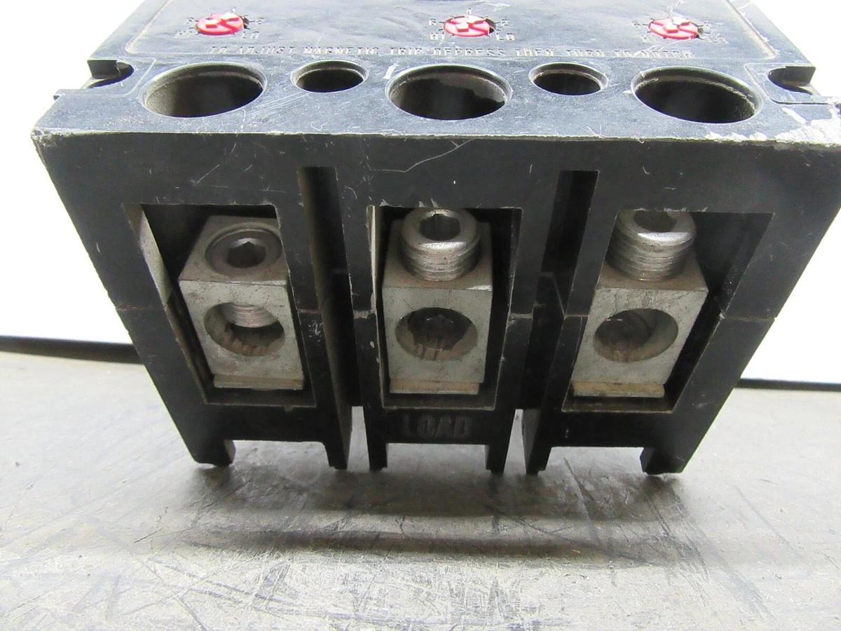 Used WESTINGHOUSE 3-POLE CIRCUIT BREAKER KA3225F 225 AMP FRAME 200 AMP TRIP 600 VAC