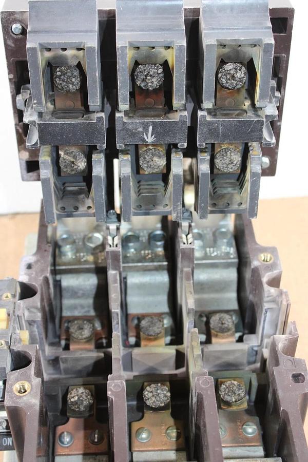 Used CUTLER HAMMER CONTACTOR C832LN1 350 AMP 600 VOLT 3-PHASE COIL: 120V **WARRANTY**