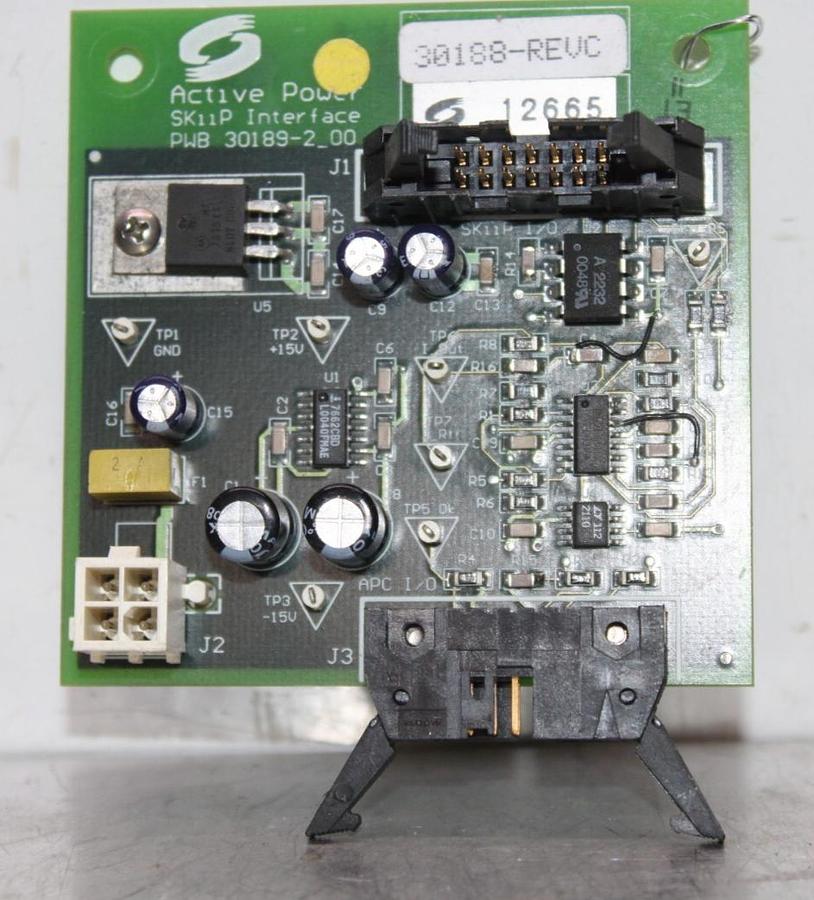 Used ACTIVE POWER SKIIP INTERFACE 30188 REV. C 30189-2_00 **WARRANTY INCLUDED**