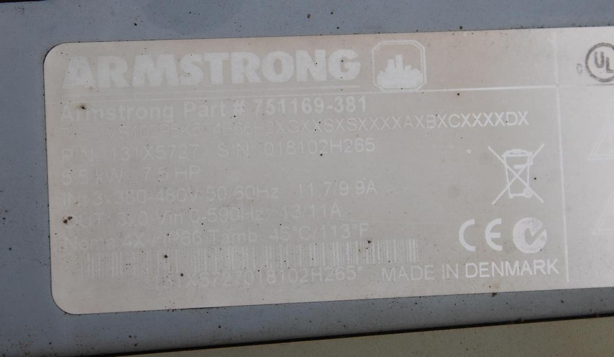 Used HAMMOND SENTINAL TRANSFORMER SG3C0150KD 150 KVA 480V HIGH 240V LOW 3-PHASE NEMA 3R