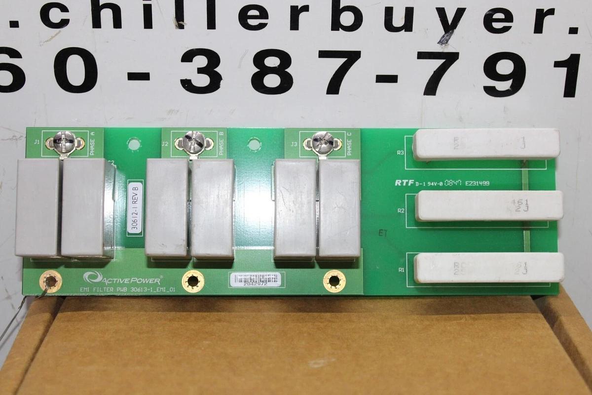 Used ACTIVE POWER EMI FILTER CIRCUIT BOARD 30613-1_EMI_01 *WARRANTY*