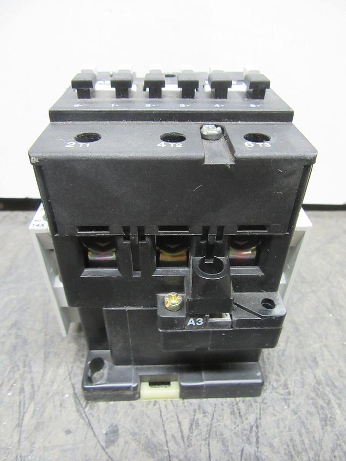 Used ABB CONTACTOR BE75 600 VAC 105 AMP 50 HP 3-PHASE COIL: 24 VDC **WARRANTY**