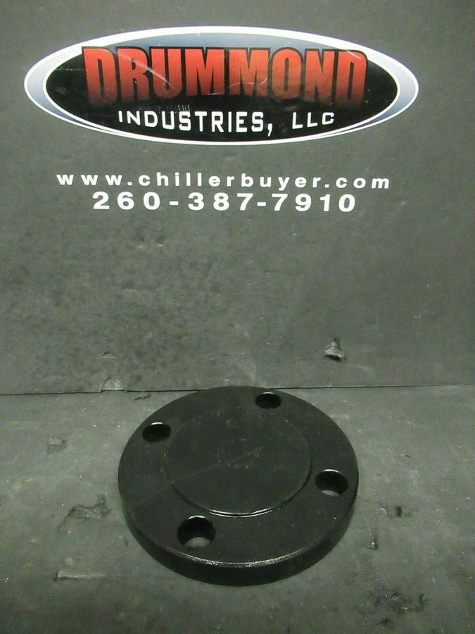 FLANGE 2 INCH BLANK 6 INCH OVERALL DIAMETER 4 BOLT 150 PSI