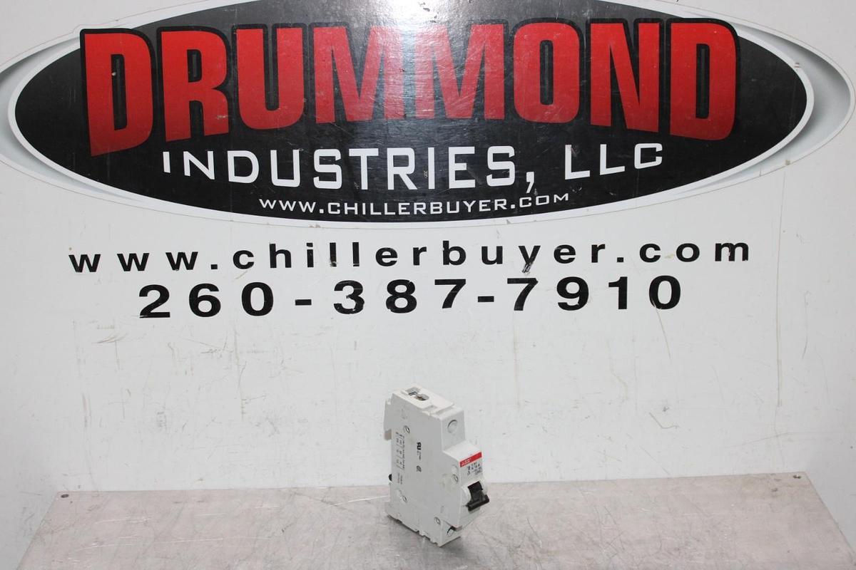 Used ABB CIRCUIT BREAKER S-201-K-16-A 230/400 VAC 16 AMP 1-POLE *WARRANTY*