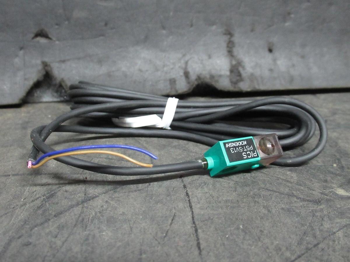 Used KODENSHI PICS PHOTOELECTRIC SENSOR PST-SV13 **WARRANTY INCLUDED**