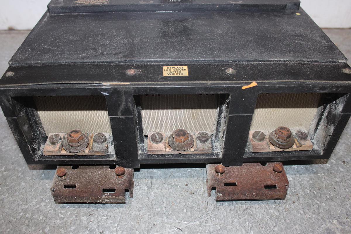 Used SQUARE D I-LINE CIRCUIT BREAKER MA36800 800 AMP 600 VAC 3-POLE