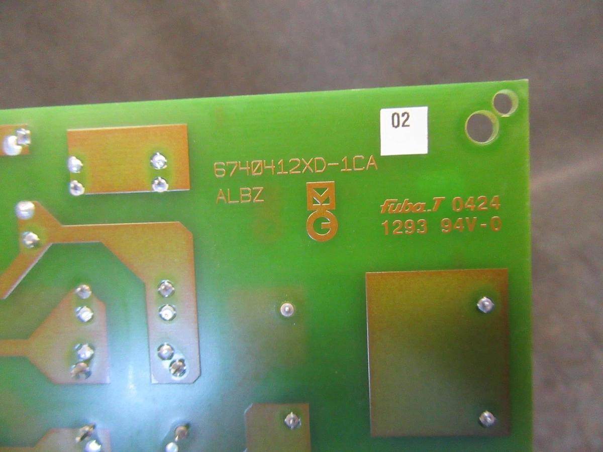 Used MGE ALBZ PCB BOARD 6740413XD-2CA **WARRANTY INCLUDED**