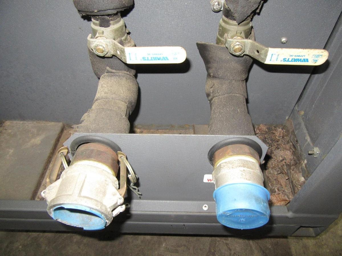 Used 5 TON WHALEY COMPA CHILL AHU AIR HANDLER 460 VAC 3 PH 1.5" FNPT IN / OUT WAHPB5