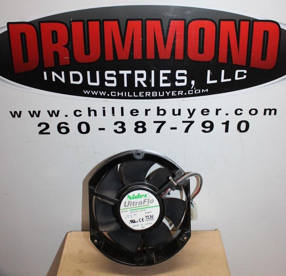 Used NIDEC ULTRAFLO FAN A35534-59PW 24 VDC 3.1 AMP *WARRANTY INCLUDED*