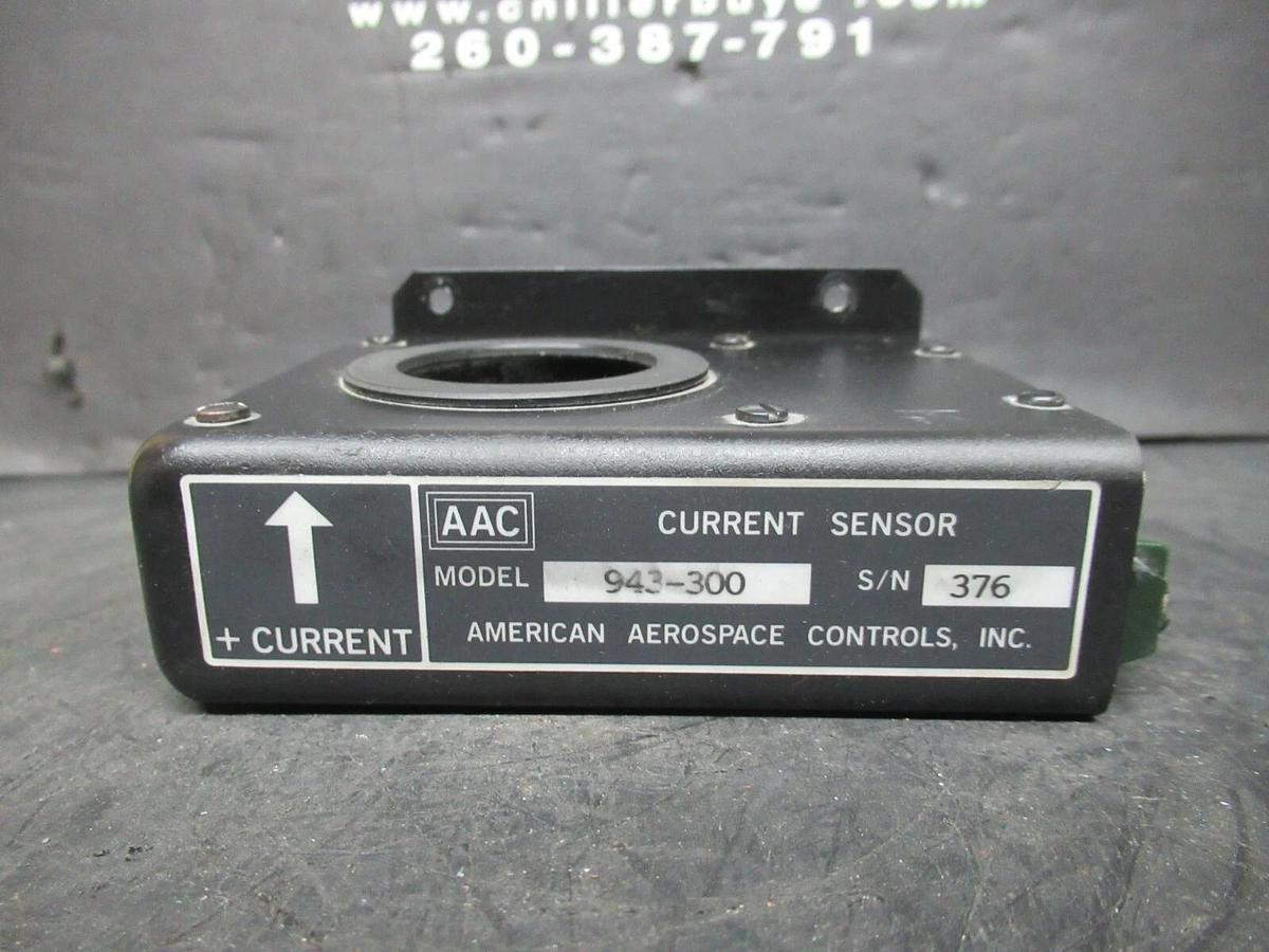 Used AMERICAN AEROSPACE CONTROLS CURRENT SENSOR 943-300 **WARRANTY INCLUDED**