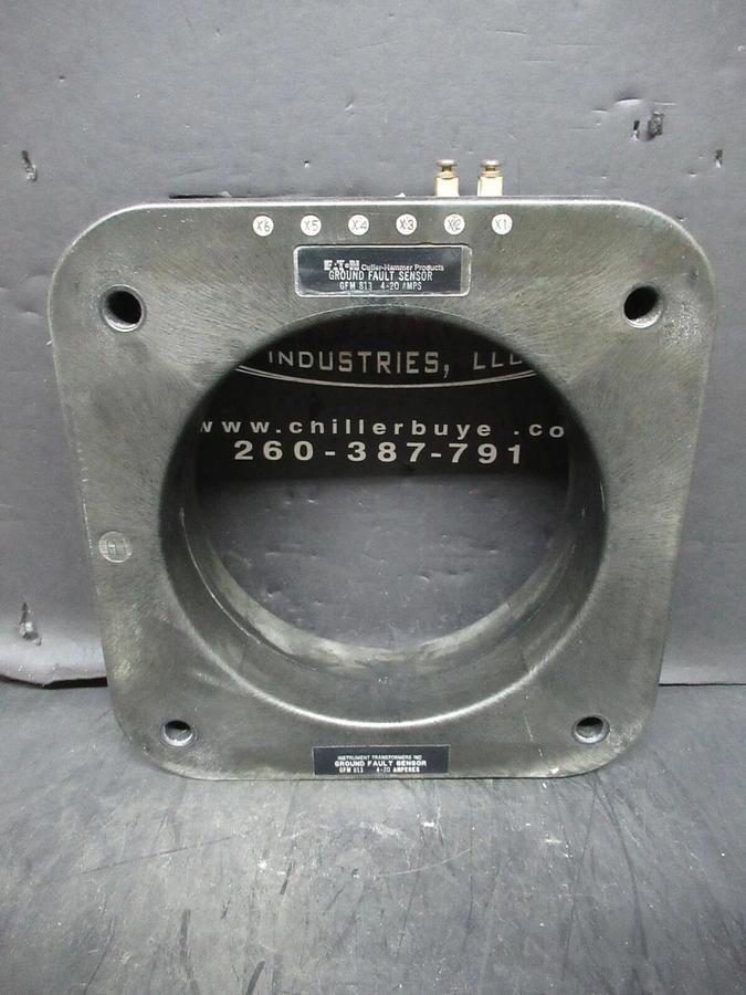 Used EATON CUTTLER HAMMER GROUND FAULT SENSOR GFM-813 4-20 AMP **WARRANTY**