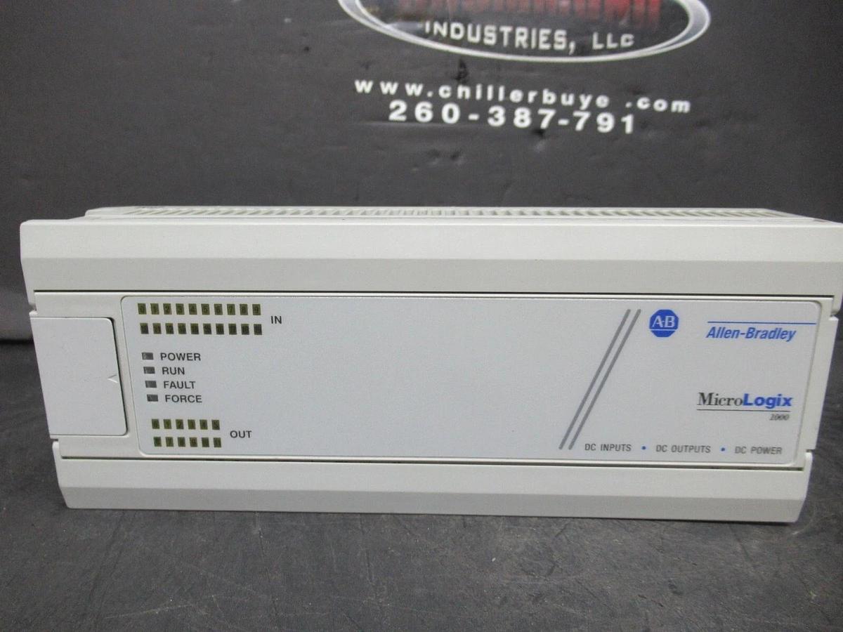 Used ALLEN BRADLEY MICROLOGIX1000 1761-L32BBB SER. D 30 VDC 1.5 AMP **WARRANTY**