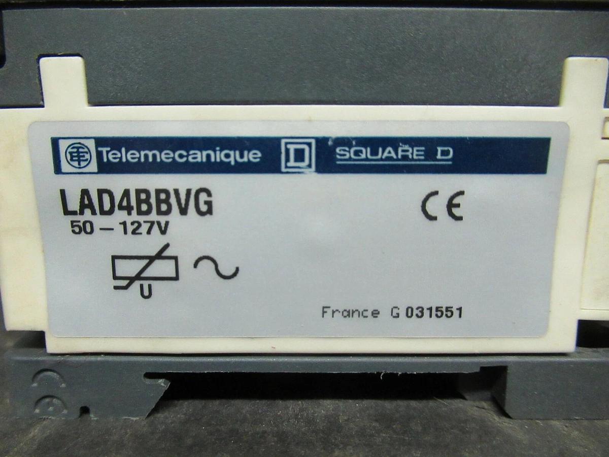 Used SCHNEIDER CONTACTOR LC1D09  25 AMP 600 VAC 7.5 HP **WARRANTY INCLUDED!**