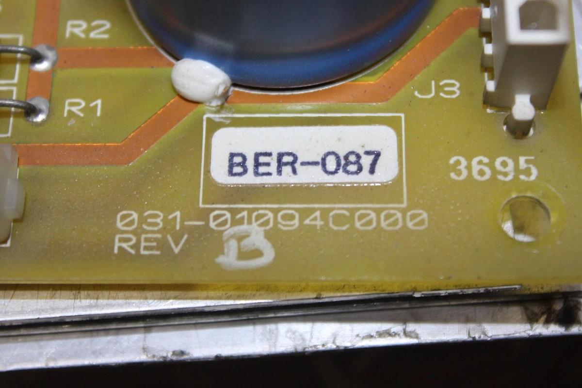 Used YORK HVAC CHILLER CONTROL CARD CIRCUIT BOARD 031-01094C000 REV. B *WARRANTY*