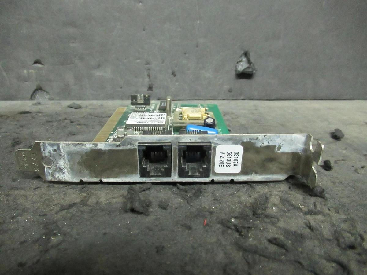 Used HAYES 03167A 5613US VERSION 2.20E INTERNAL COMPUTER MODEM CARD A1052400 9416954A