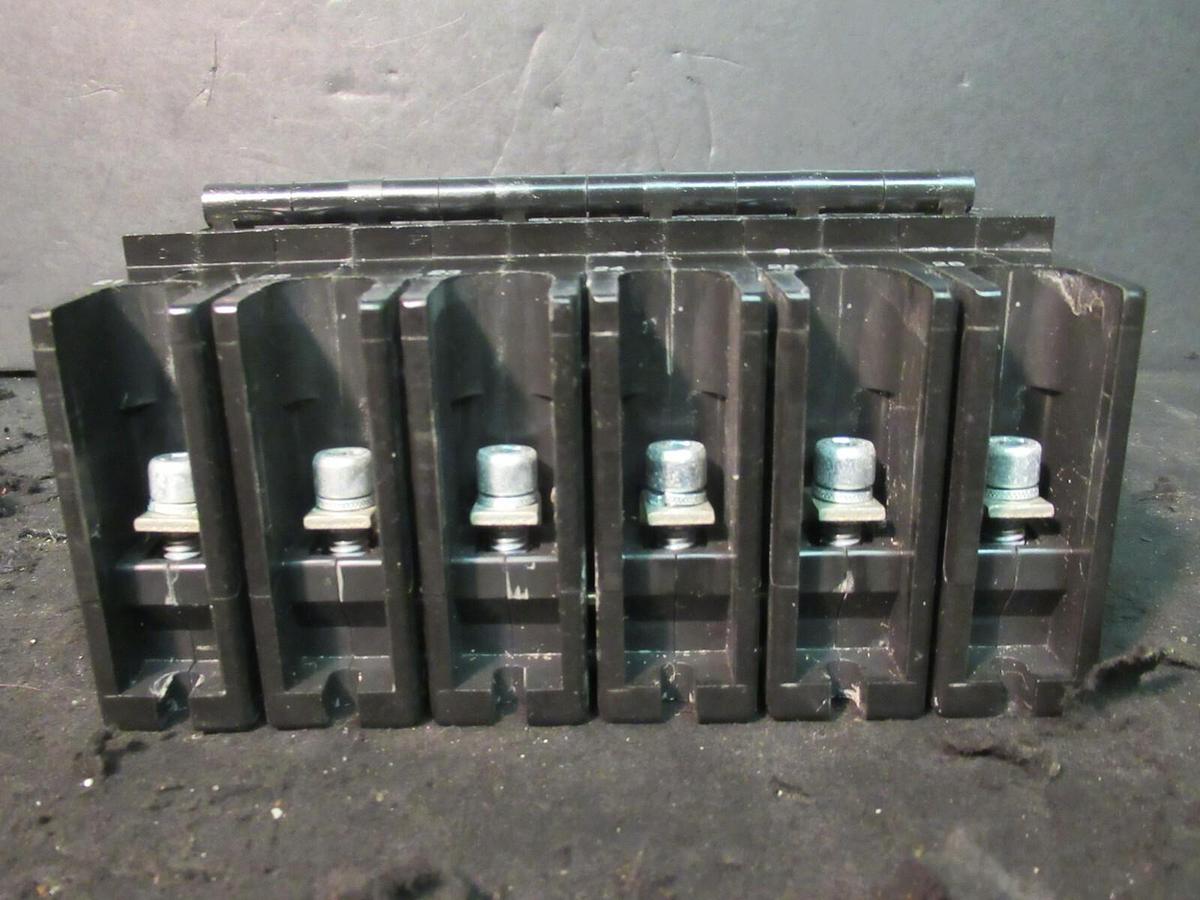 Used AIRPAX 6 POLE 38 AMP BREAKER 480 VAC LINE 9613 219-6-2601-612 HH83XE612-B 44 A