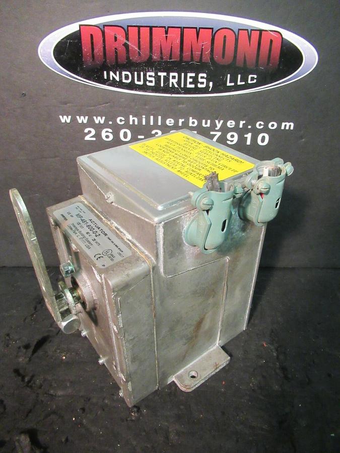 Used INVENSYS HIGH TORQUE ACTUATOR MOTOR MP-481-600-0-2 120 VAC 28 WATTS MP48160002