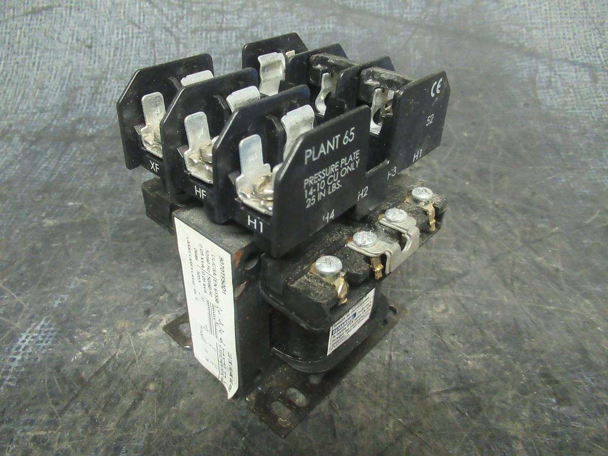 Used SQUARE D TRANSFORMER 9070TF50D1 50VA 50/60HZ 480V **WARRANTY INCLUDED**