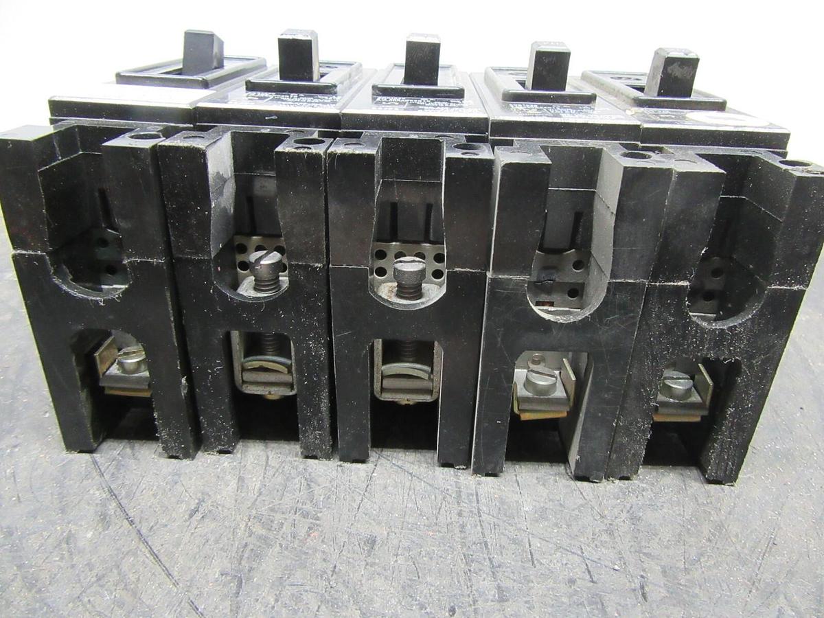 Used LOT OF 5 CUTLER HAMMER BREAKER EHD1020 1-POLE 20 AMP 277 VAC **WARRANTY**