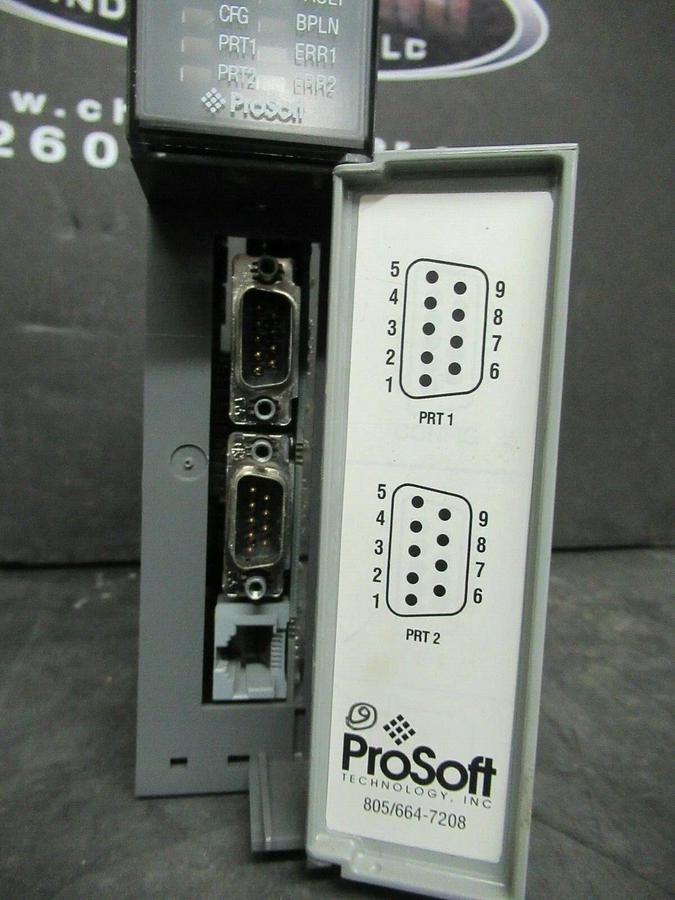 Used (RED) ALLEN BRADLEY SLC 500 DH485/RS232C INTERFACE MODULE 1747-KE SER. C FRN. 4