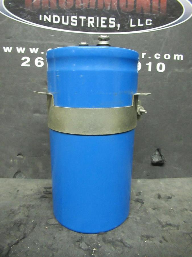 Used PHILLIPS 023-000188-0242 2400 uF 450 VDC CAPACITOR W/ BAND 3186GH242T450AHA