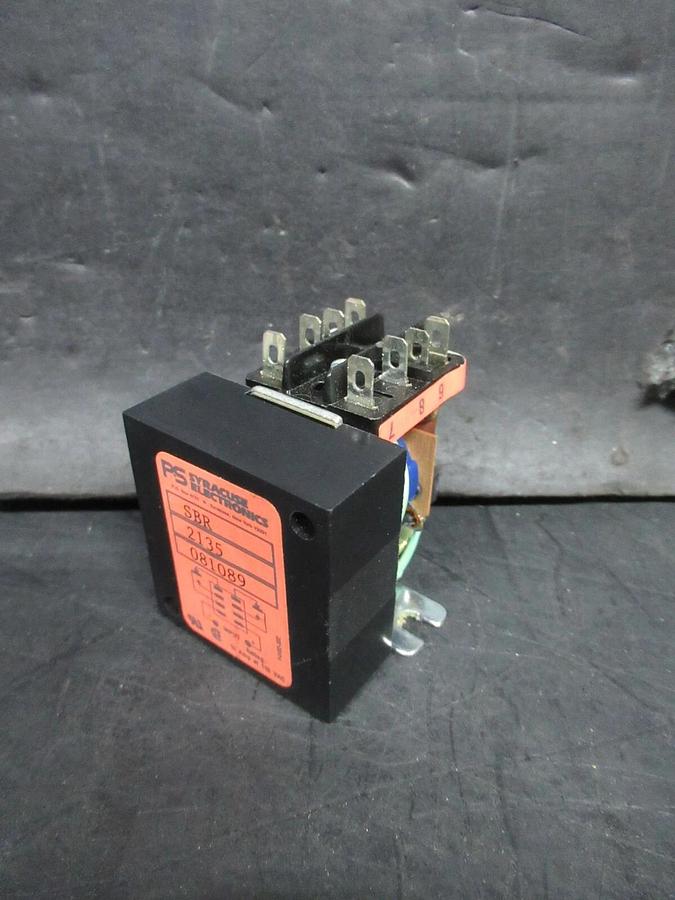 Used P-S SYRACUSE ELECTRONICS RELAY SBR-2135-081089 **WARRANTY INCLUDED**