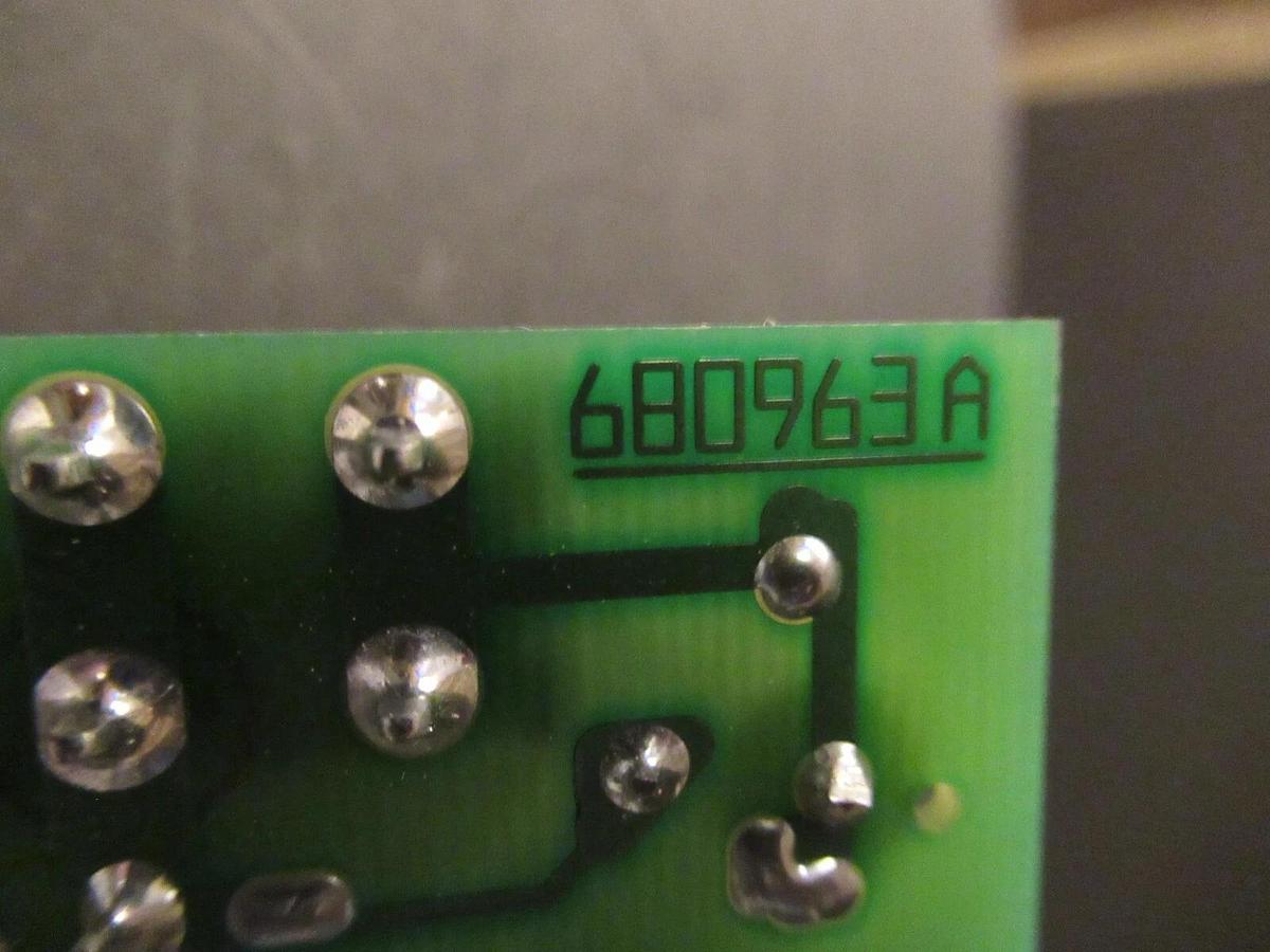 Used FUNCTIONAL DEVICES RELAY CIRCUIT BOARD 680963A RIBMNU1C **WARRANTY INCLUDED**