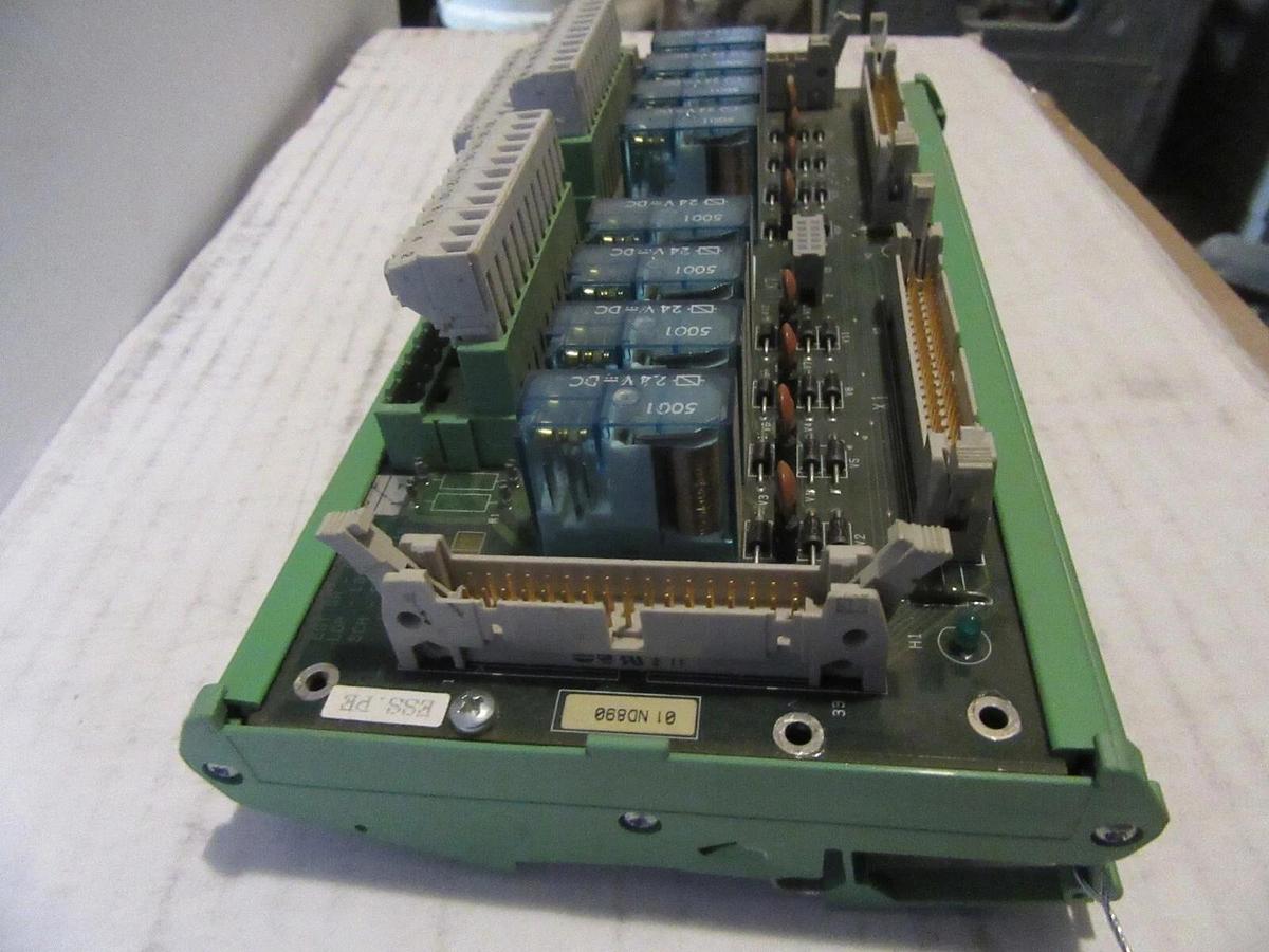 Used GE / WOODWARD / ALSTOM CI-54-325817 REV B RELAY CIRCUIT BOARD SCH-54-325818