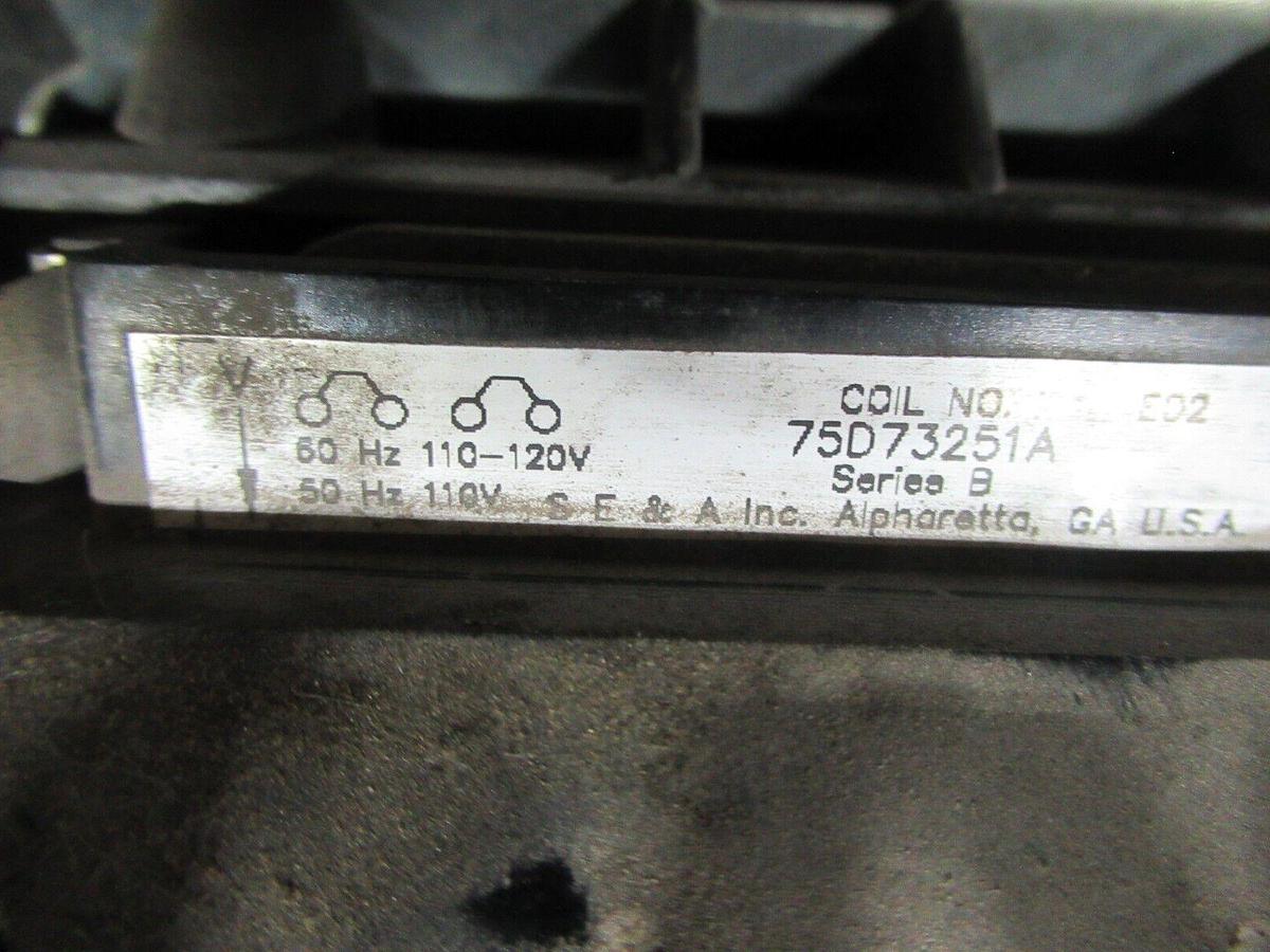 Used SIEMENS CONTACTOR 42HF35AA 600 VAC 120 AMP 3-PHASE COIL: 240 VOLT