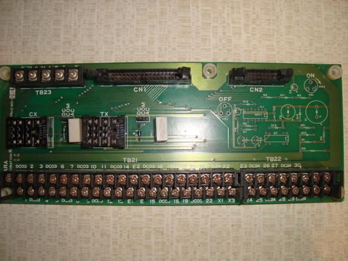 Used EBARA CORP CONTROLLER CIRCUIT BOARD MODEL: RAD015-95053 REVO BOARD