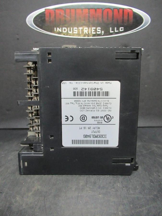 Used GE FANUC OUTPUT RELAY 2A 16 PT MODULE IC693MDL740G **WARRANTY INCLUDED**