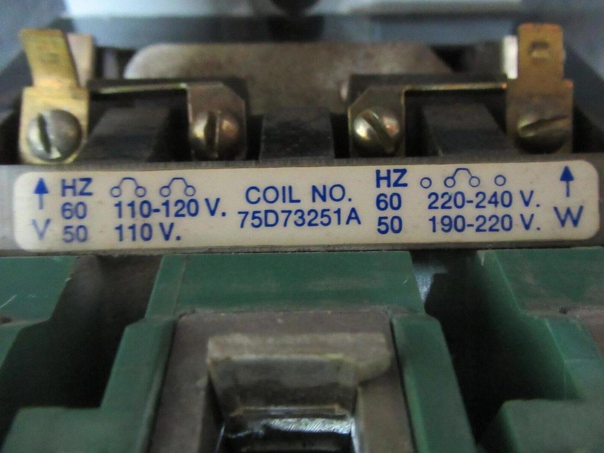Used FURNAS CONTACTOR 42HF32AA262GK SER. B 600V 120 AMP COIL: 110/120 OR 220/240 VOLT