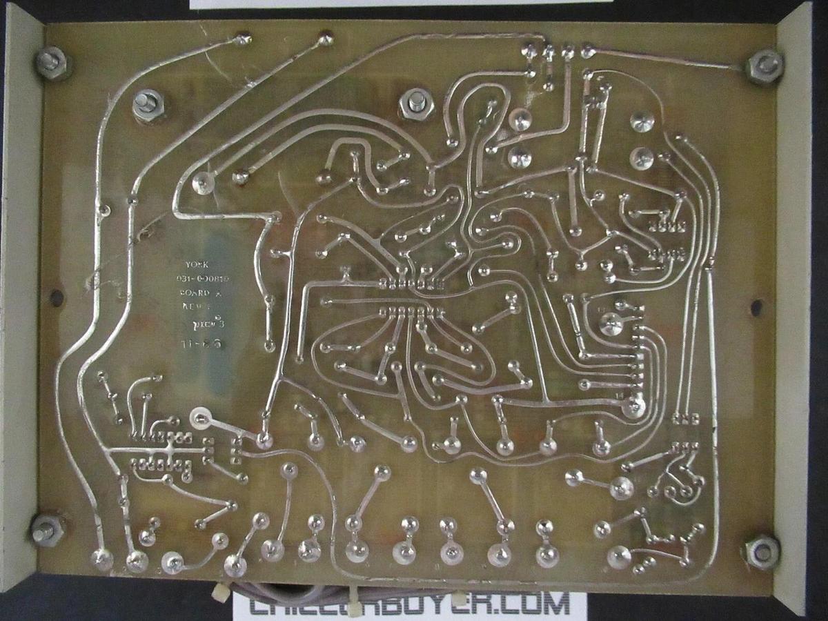 Used YORK CHILLER SOLID STATE MOTOR OVERLOAD CIRCUIT BOARD CM-1A 031-0081D001