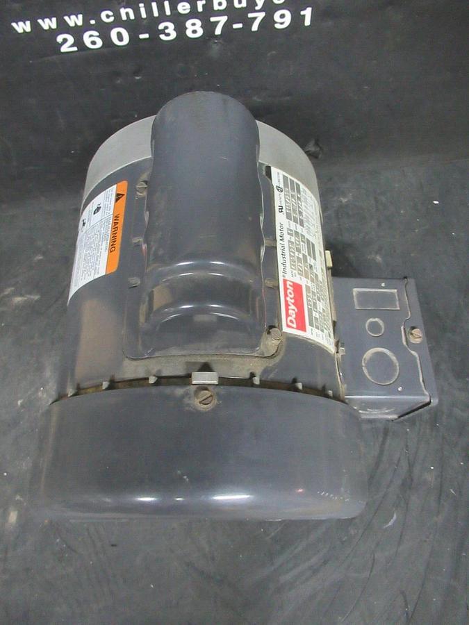 Used DAYTON MOTOR 6K942M 1 PHASE 115/230 VOLT 1.15 SF 9 AMP 1/2 HP 1725 RPM