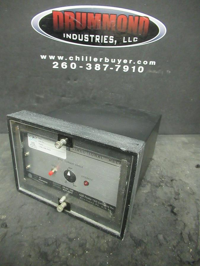 Used CIRCUIT SHIELD DIRECTIONAL RELAY TYPE 32 425P0090 ABB T&D COMPANY 24/32 VDC