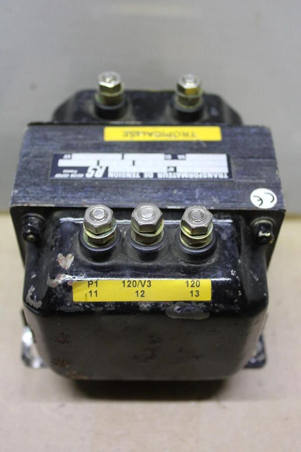 Used 45120 CEPOY TRANSFORMER 00/281520/4 20 VA 0.75/3 KV 120/V3-120 100