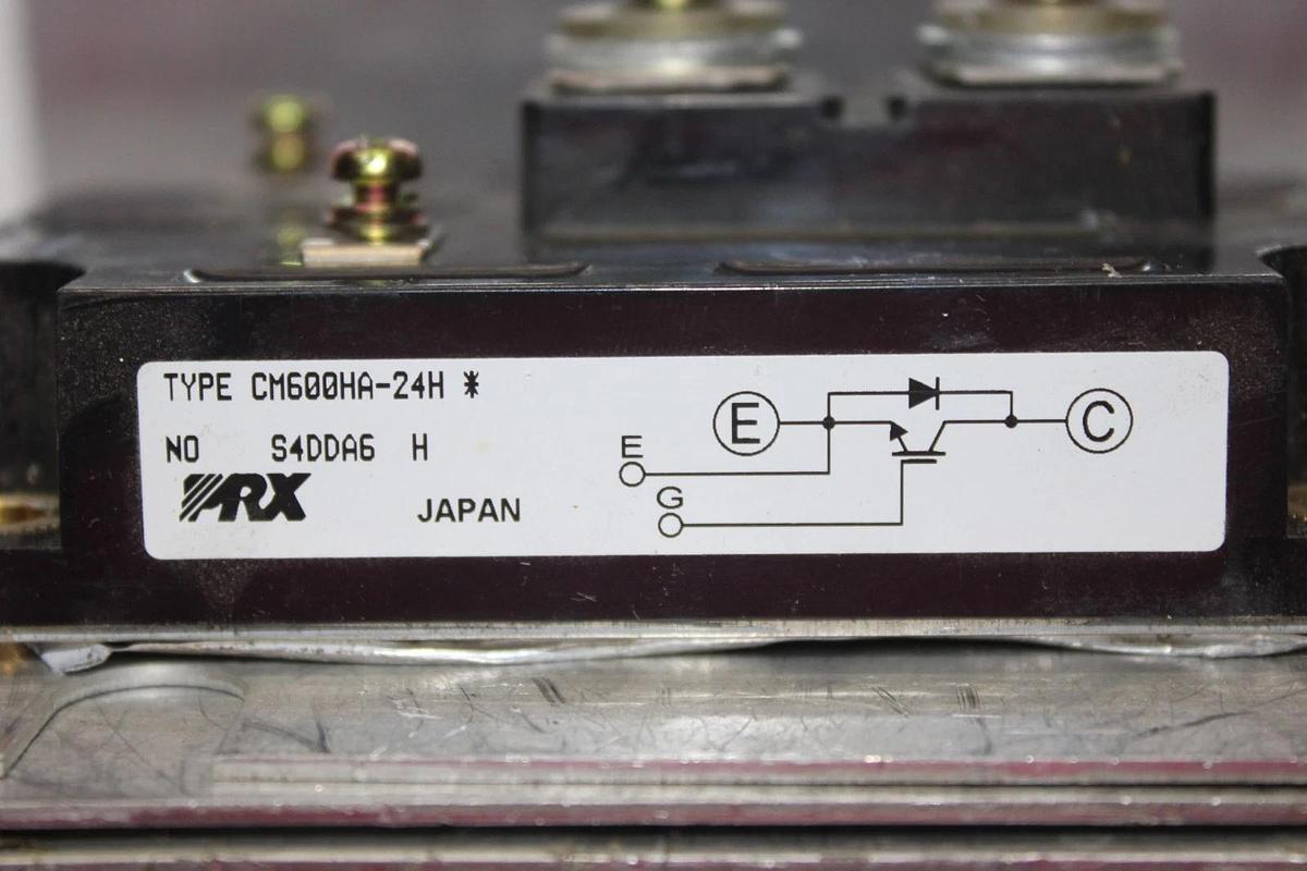 Used PRX IGBT POWER TRANSISTOR MODULE CM600HA-24H S4DDA6-H **WARRANTY INCLUDED**